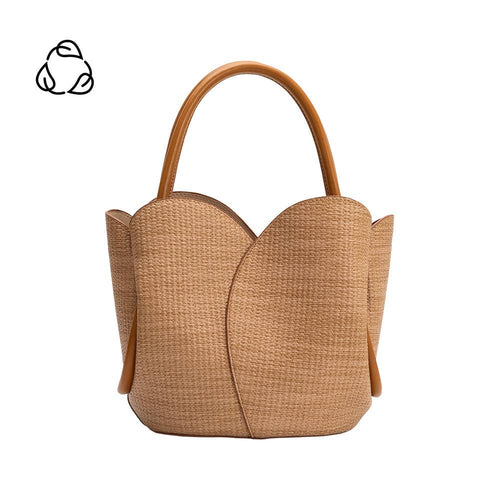 Tulip Raffia Bag