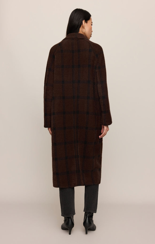 Crosby Plaid Coat