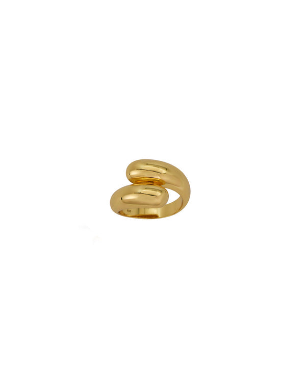 Maxine Twisted Dome Ring – injeanius