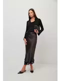 Mia Lace Trim Skirt