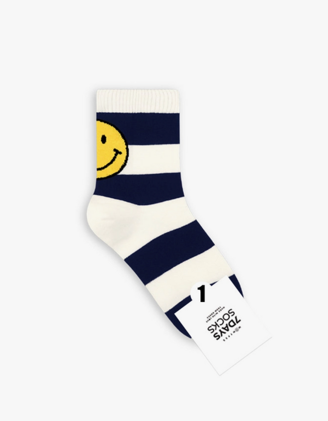 Coloring Smile Socks