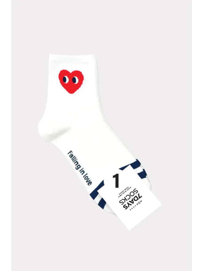 Falling in Love Socks